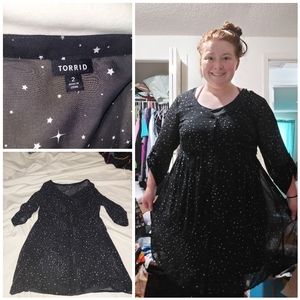 Torrid Stars Dress Size 2